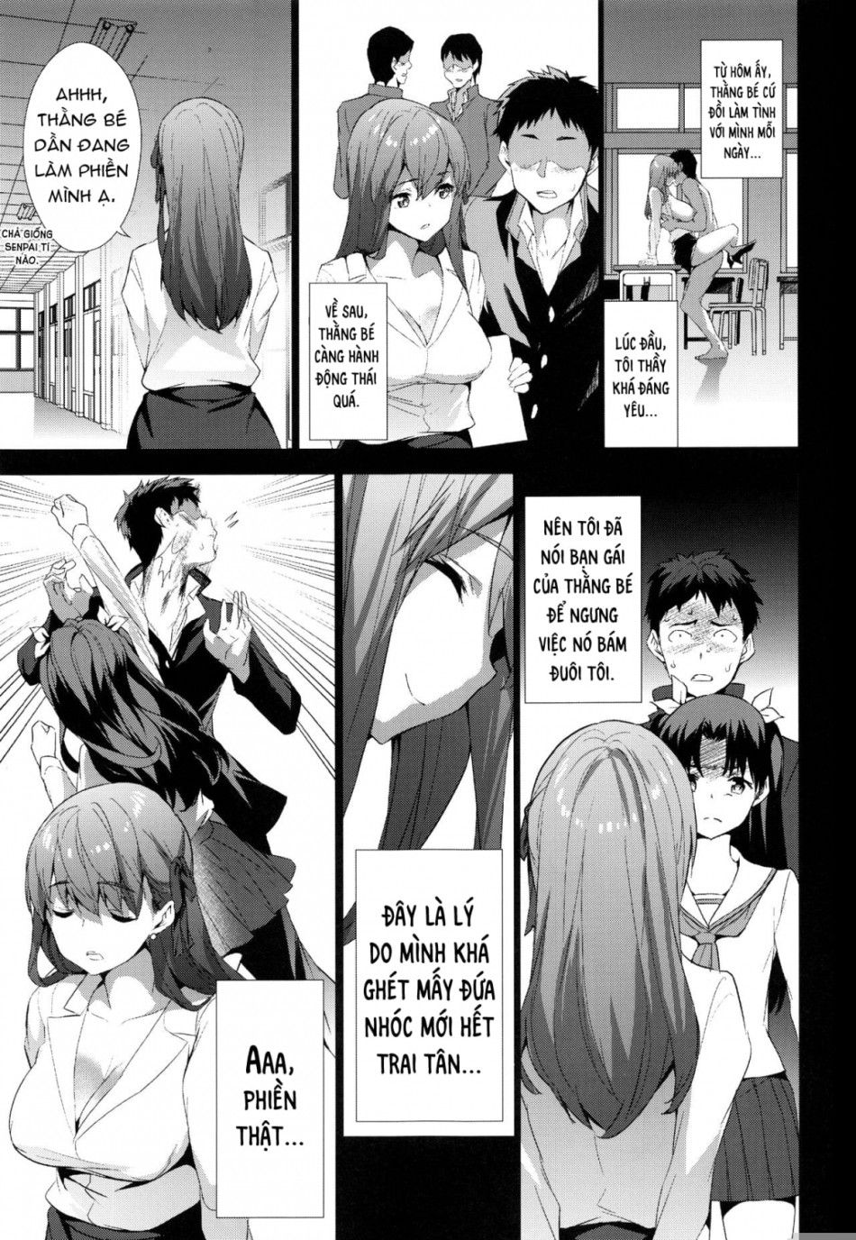 Sakura Sensei: Aaah, Phiền Thật Oneshot page 8 - Giả Dược
