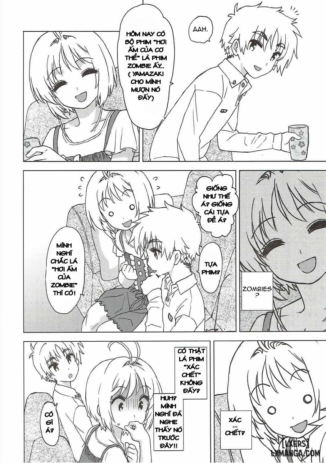 đọc truyện Sakura To Syaoran To Warm Bodies Chương 1 ảnh 5 tại Giả Dược