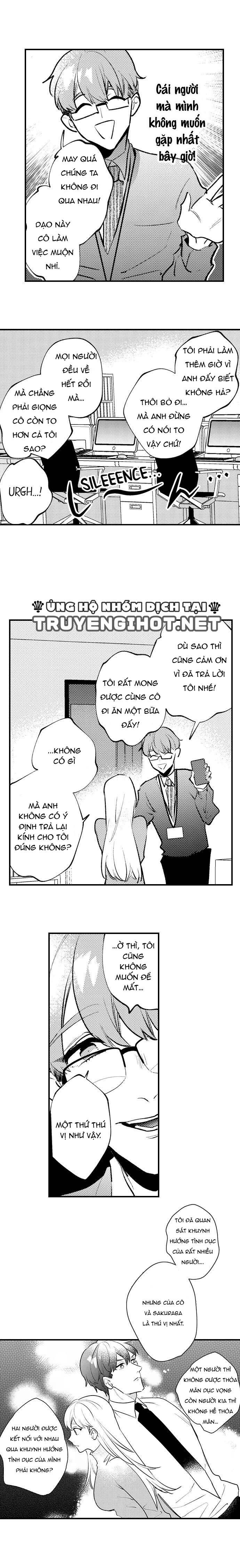 đọc truyện Sakuraba-kun Bị Ám Ảnh Với Tình Dục Chương 35 ảnh 3 tại Giả Dược