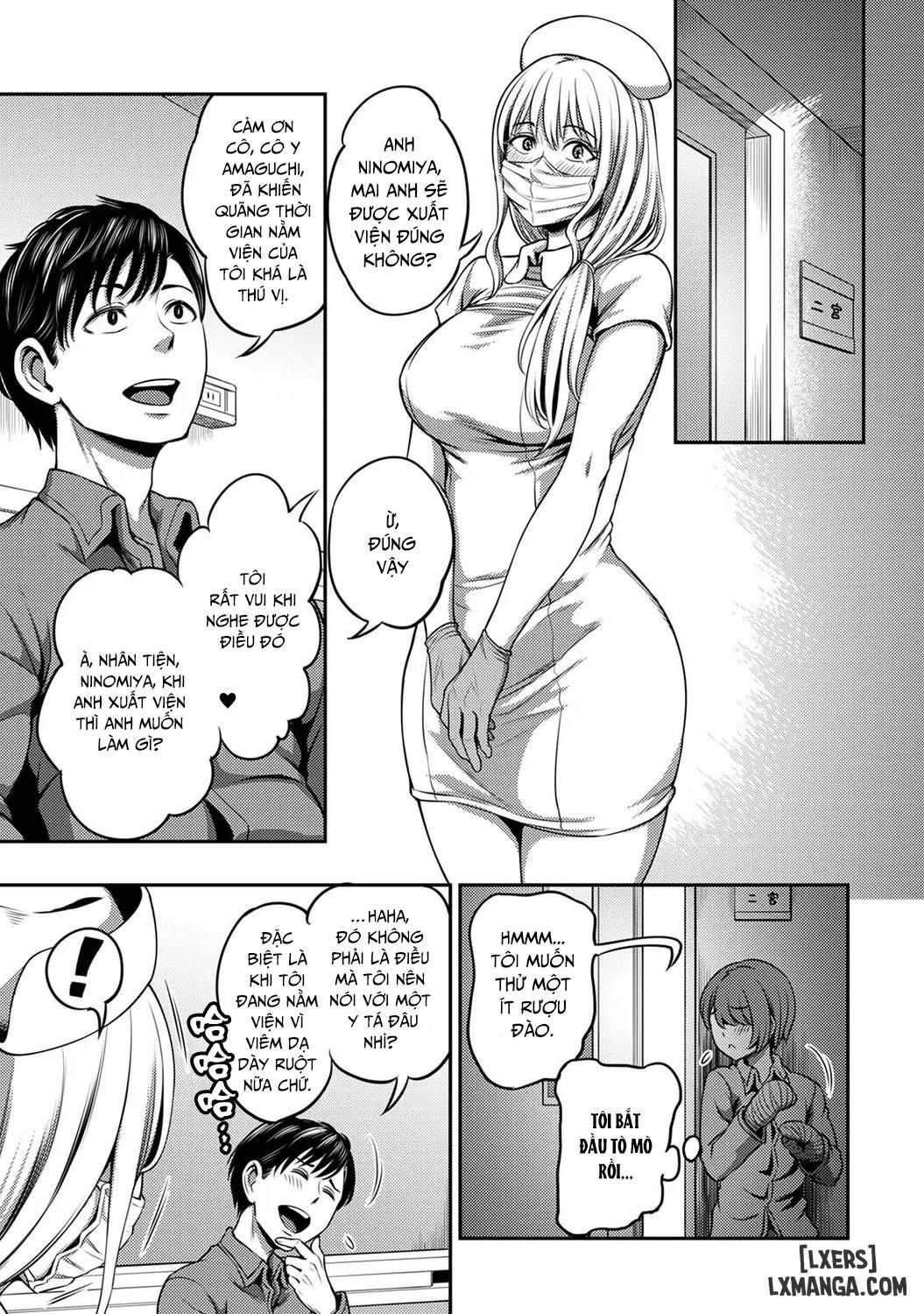 đọc truyện Sakusei Byoutou ~seikaku Saiaku No Nurse Shika Inai Byouin De Shasei Kanri Seikatsu~ Chương 2 ảnh 3 tại Giả Dược