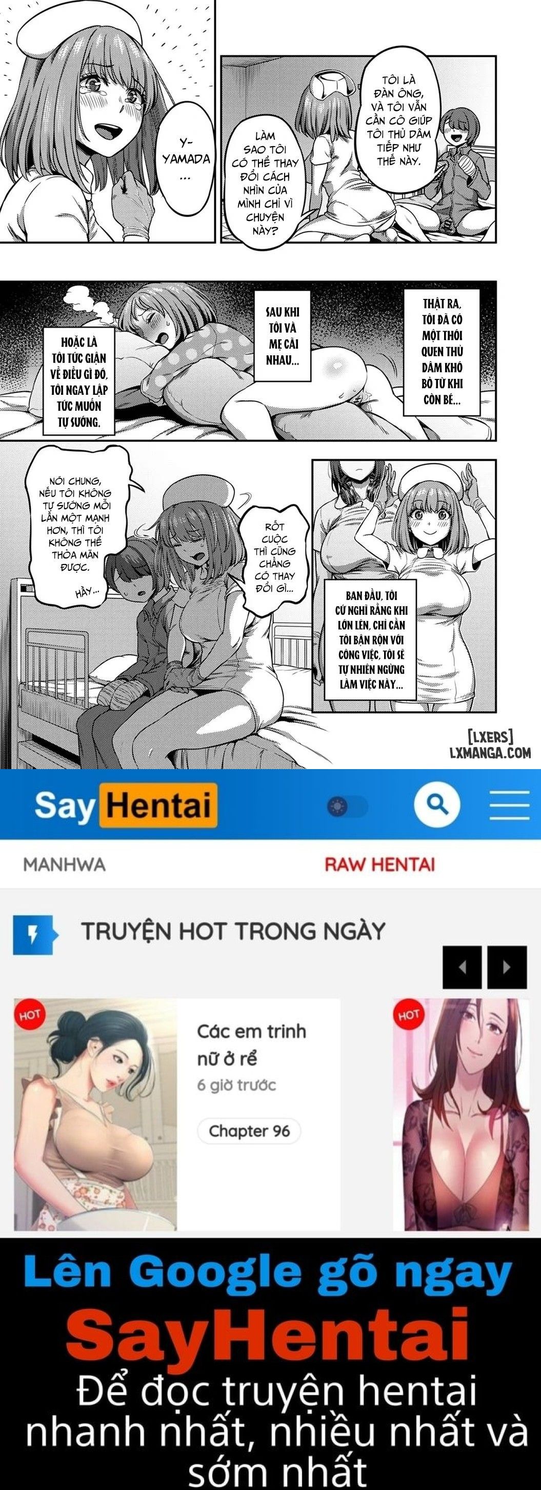 đọc truyện Sakusei Byoutou ~seikaku Saiaku No Nurse Shika Inai Byouin De Shasei Kanri Seikatsu~ Chương 3 ảnh 16 tại Giả Dược
