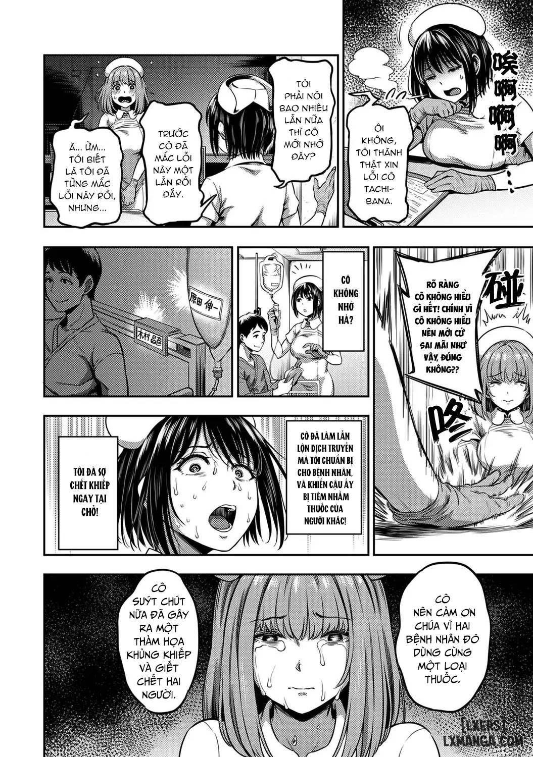 đọc truyện Sakusei Byoutou ~seikaku Saiaku No Nurse Shika Inai Byouin De Shasei Kanri Seikatsu~ Chương 4 ảnh 5 tại Giả Dược