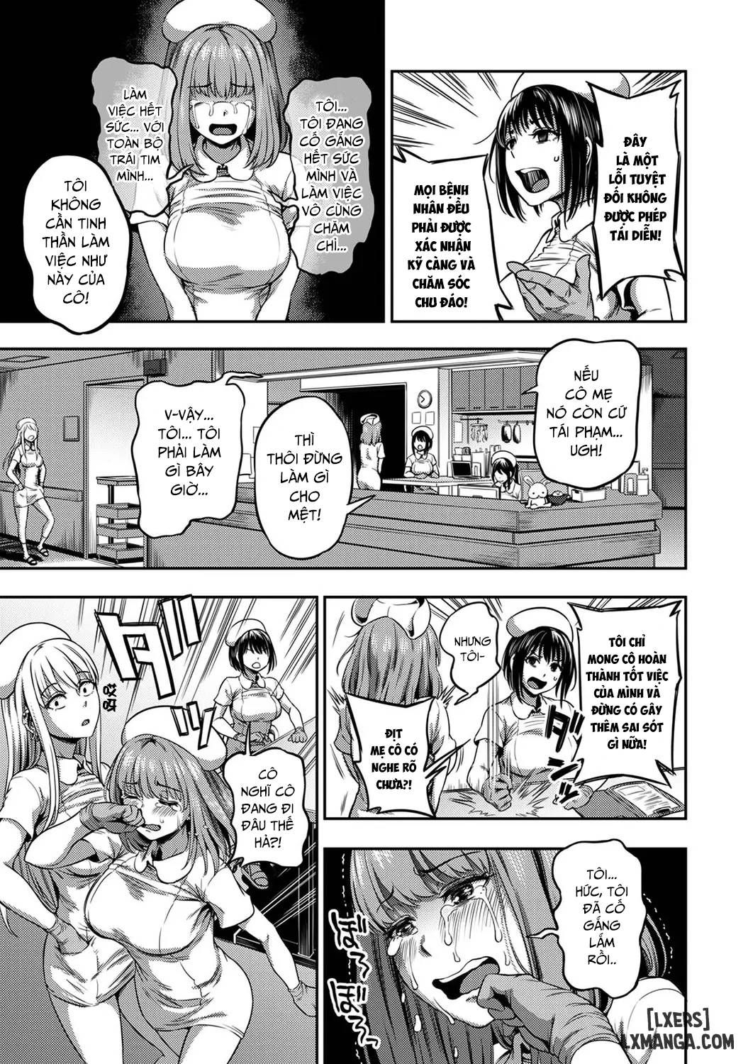đọc truyện Sakusei Byoutou ~seikaku Saiaku No Nurse Shika Inai Byouin De Shasei Kanri Seikatsu~ Chương 4 ảnh 6 tại Giả Dược