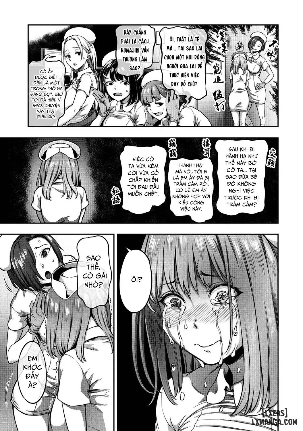 đọc truyện Sakusei Byoutou ~seikaku Saiaku No Nurse Shika Inai Byouin De Shasei Kanri Seikatsu~ Chương 5 ảnh 8 tại Giả Dược