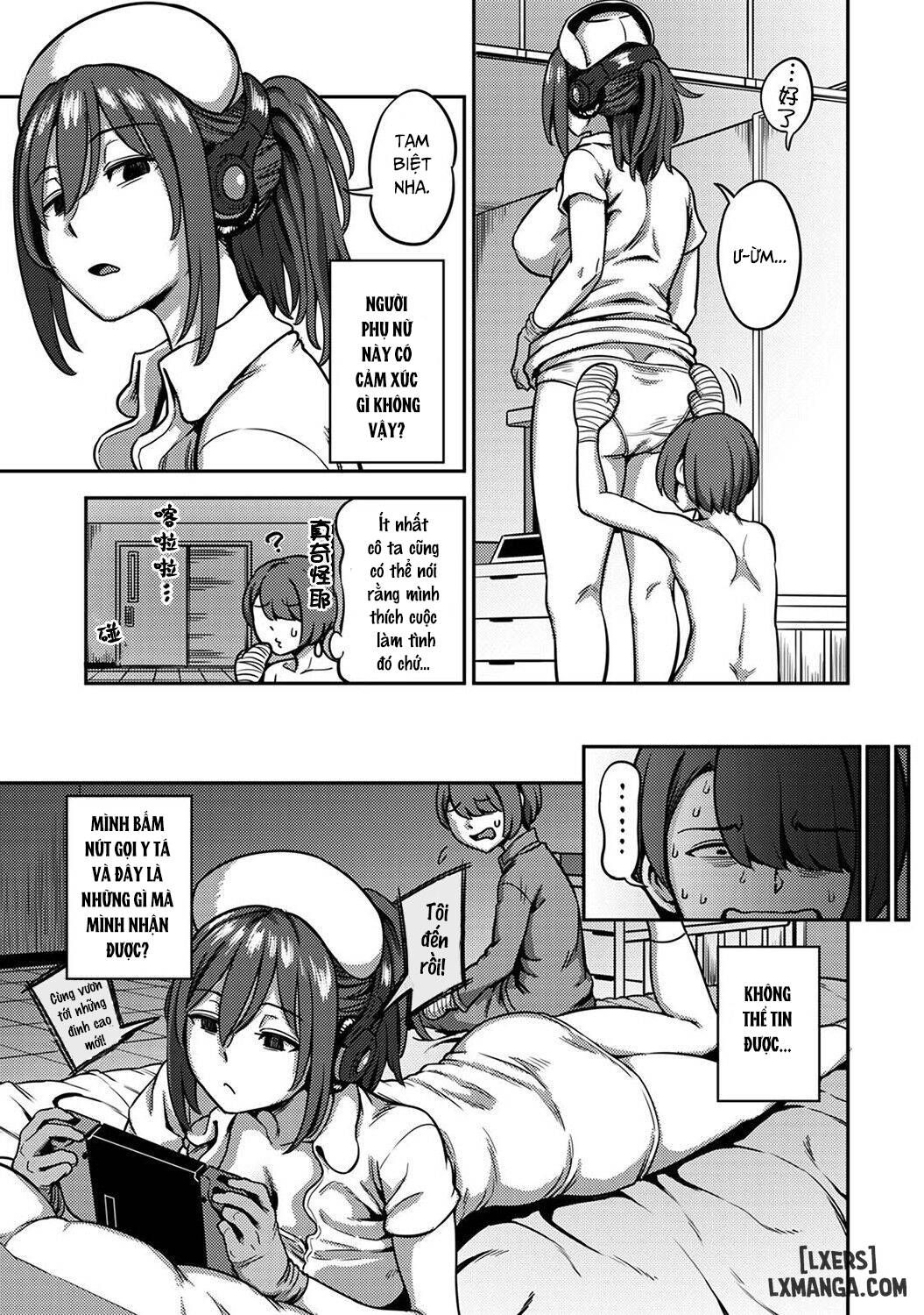 đọc truyện Sakusei Byoutou ~seikaku Saiaku No Nurse Shika Inai Byouin De Shasei Kanri Seikatsu~ Chương 7 ảnh 14 tại Giả Dược