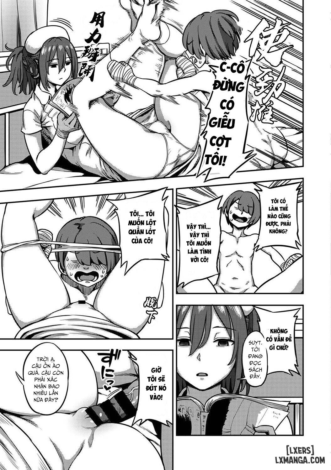 đọc truyện Sakusei Byoutou ~seikaku Saiaku No Nurse Shika Inai Byouin De Shasei Kanri Seikatsu~ Chương 7 ảnh 10 tại Giả Dược