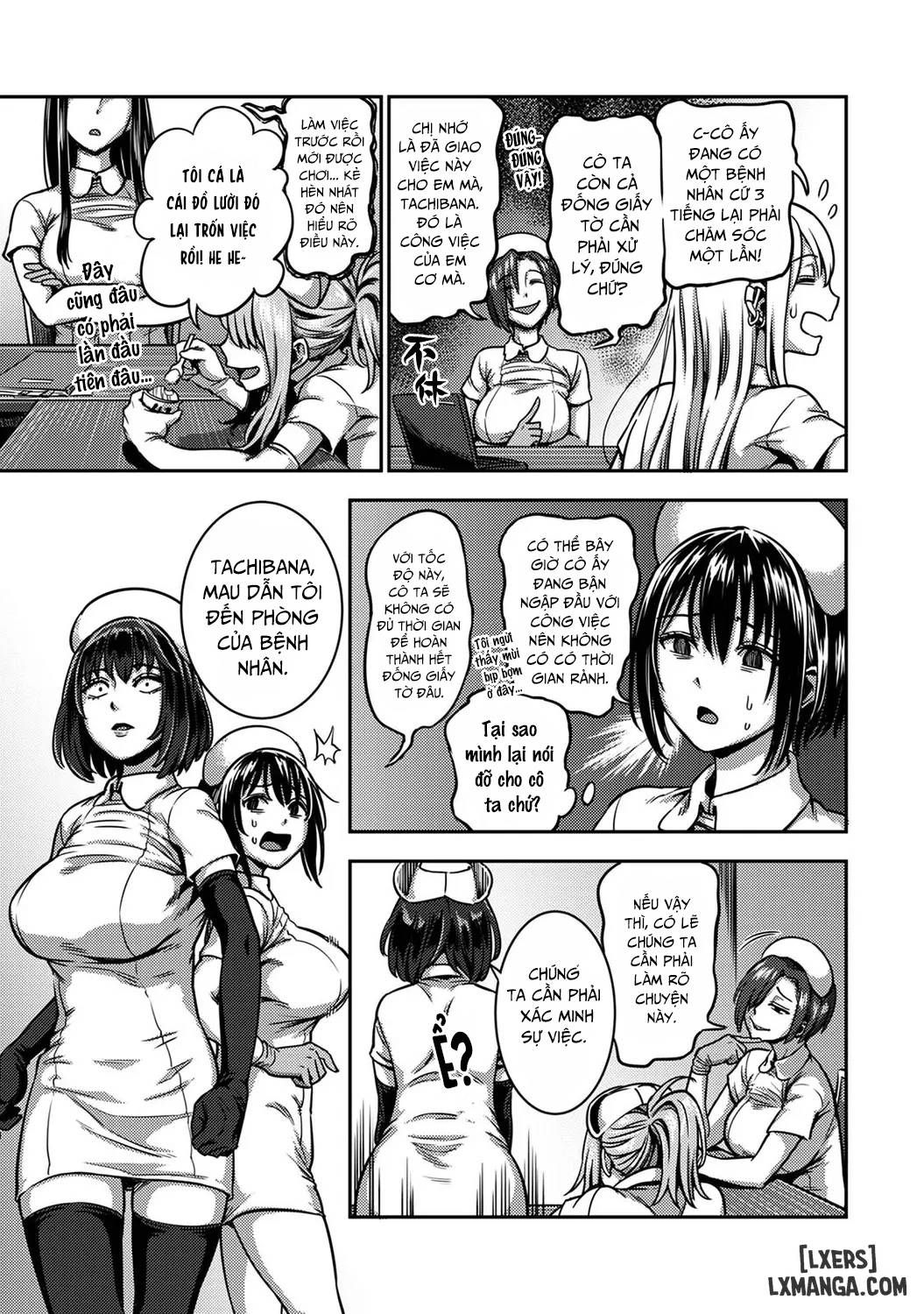 đọc truyện Sakusei Byoutou ~seikaku Saiaku No Nurse Shika Inai Byouin De Shasei Kanri Seikatsu~ Chương 9 ảnh 10 tại Giả Dược