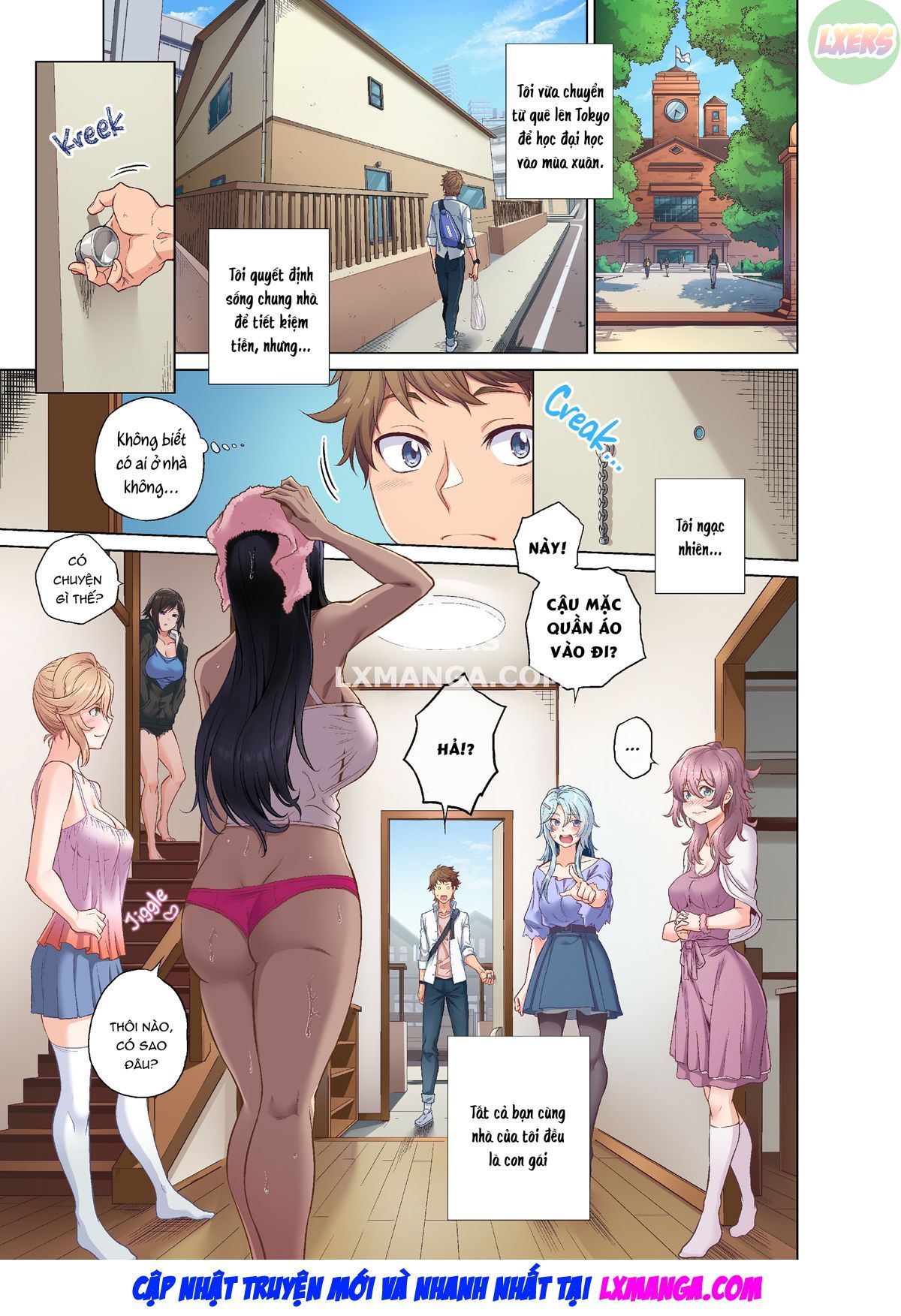 đọc truyện Sakusei Share House E Youkoso Oneshot ảnh 5 tại Giả Dược