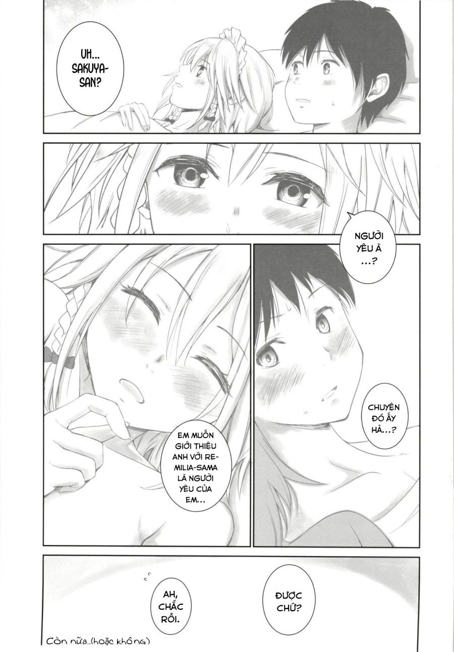 Sakuya To Sonogo (touhou Project) Oneshot page 22 - Giả Dược