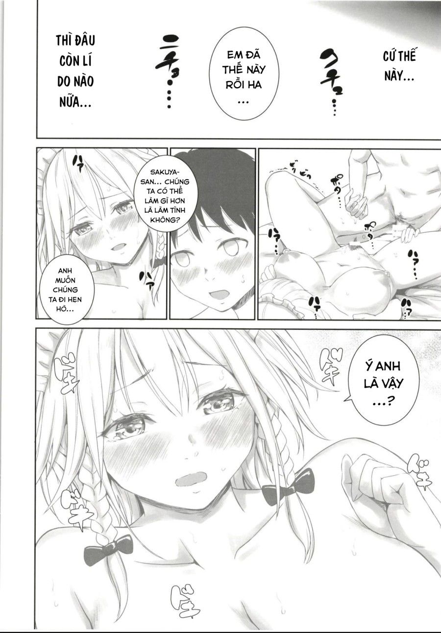 Sakuya To Sonogo (touhou Project) Oneshot page 9 - Giả Dược