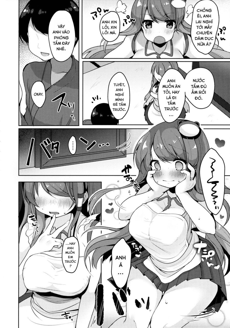Sanae-san To Sugosu Boku No Shinkon Seikatsu (touhou Project) Oneshot page 8 - Giả Dược