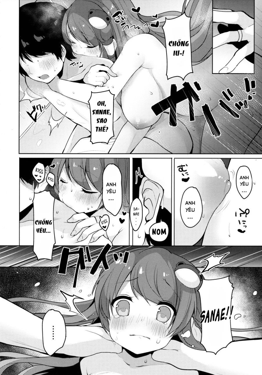 Sanae-san To Sugosu Boku No Shinkon Seikatsu (touhou Project) Oneshot page 10 - Giả Dược