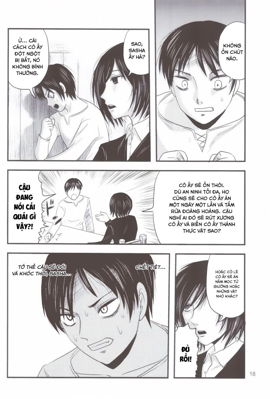 Sangeki No Sasha Oneshot page 18 - Giả Dược