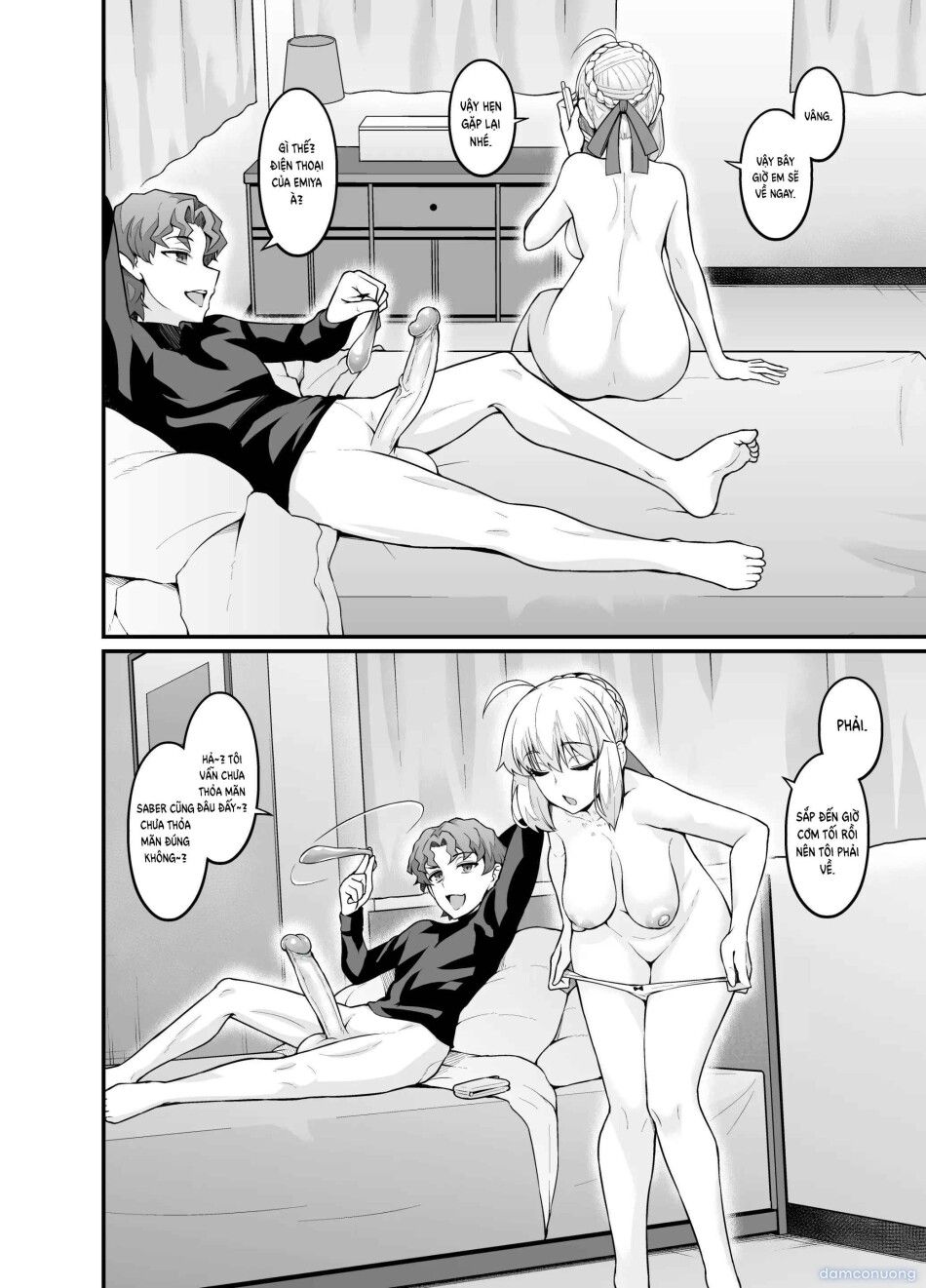 đọc truyện Saoyaku Shinji Ga Saber-tachi To Yarimakuru Hon Full ảnh 4 tại Thiên Thai Truyện