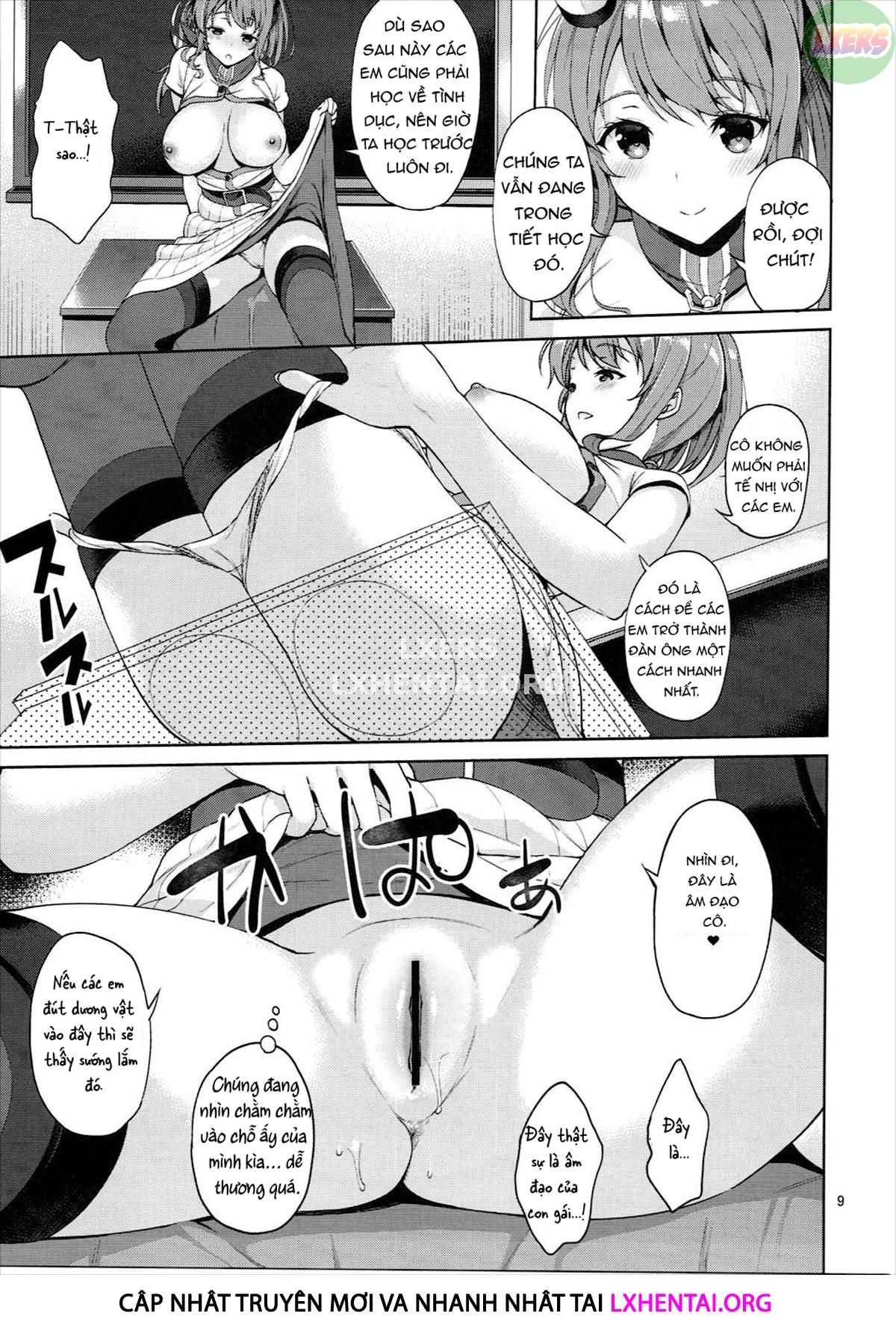 đọc truyện Saratoga-san Ga Shota Shikan Ni Oshieru Seikyouiku Oneshot ảnh 11 tại Giả Dược