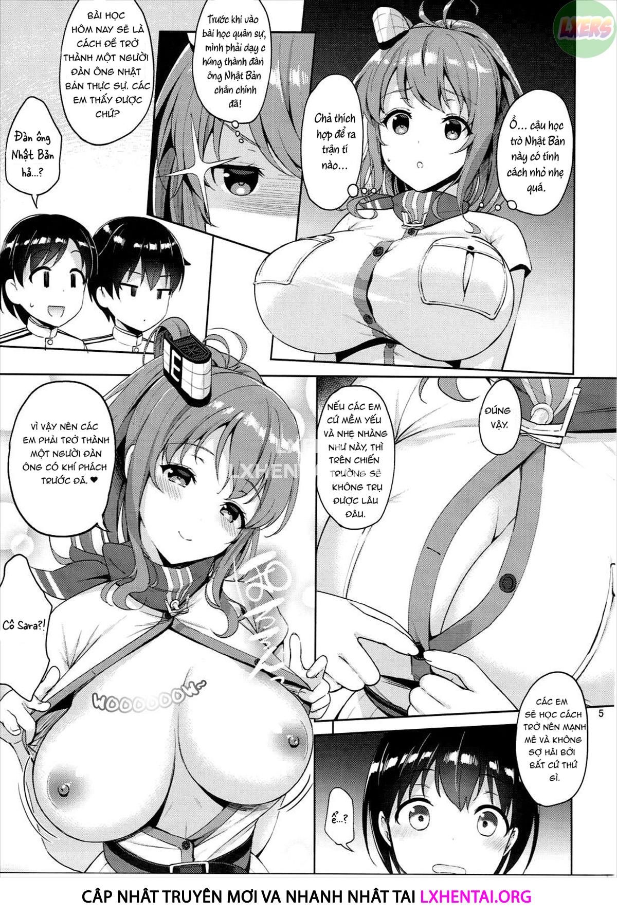 đọc truyện Saratoga-san Ga Shota Shikan Ni Oshieru Seikyouiku Oneshot ảnh 7 tại Giả Dược