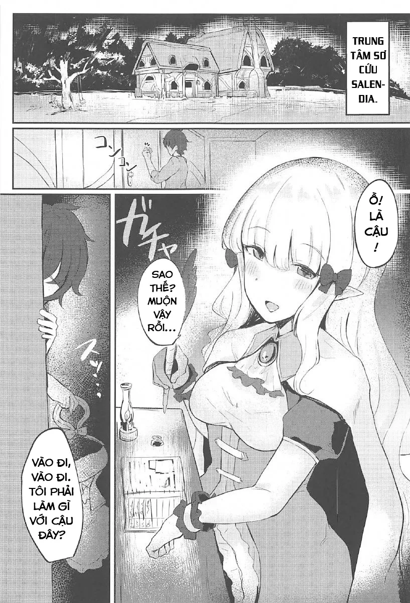 Saren-chan ni Maid Fuku o Kite Moratta! (Princess Connect! Re:Dive) - Oneshot