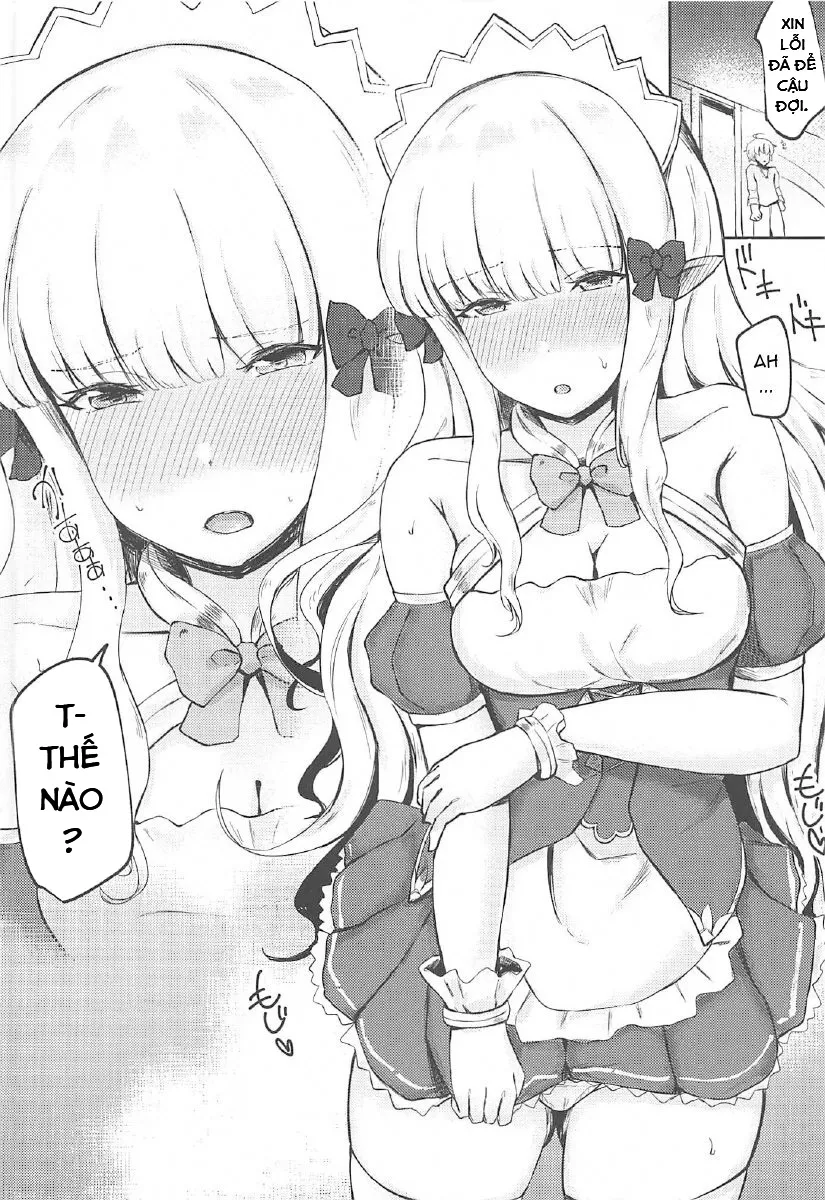 Saren-chan ni Maid Fuku o Kite Moratta! (Princess Connect! Re:Dive) - Oneshot