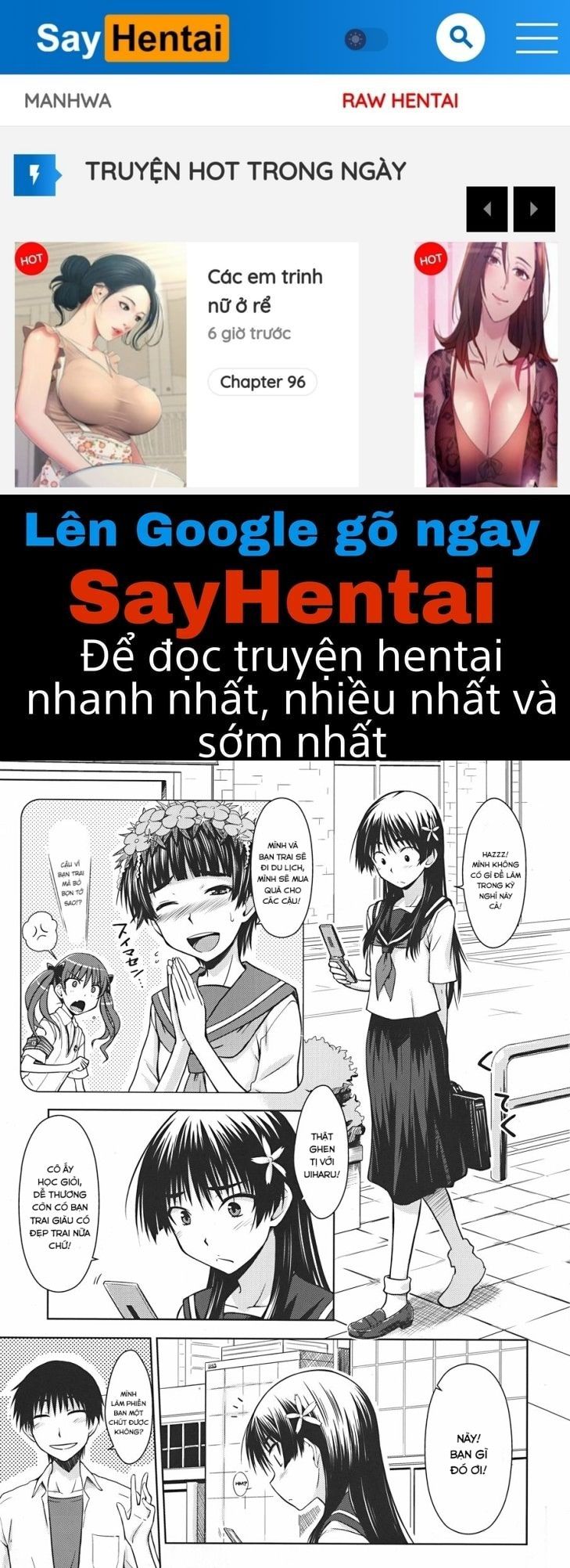 đọc truyện Saten Ruiko No Kakushigoto Oneshot ảnh 1 tại Giả Dược