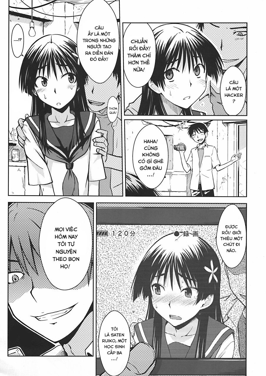 đọc truyện Saten Ruiko No Kakushigoto Oneshot ảnh 5 tại Giả Dược