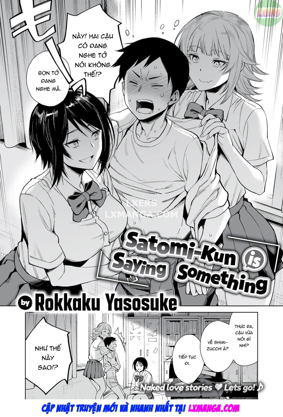 đọc truyện Satomi-kun Is Saying Something Oneshot ảnh 5 tại Giả Dược