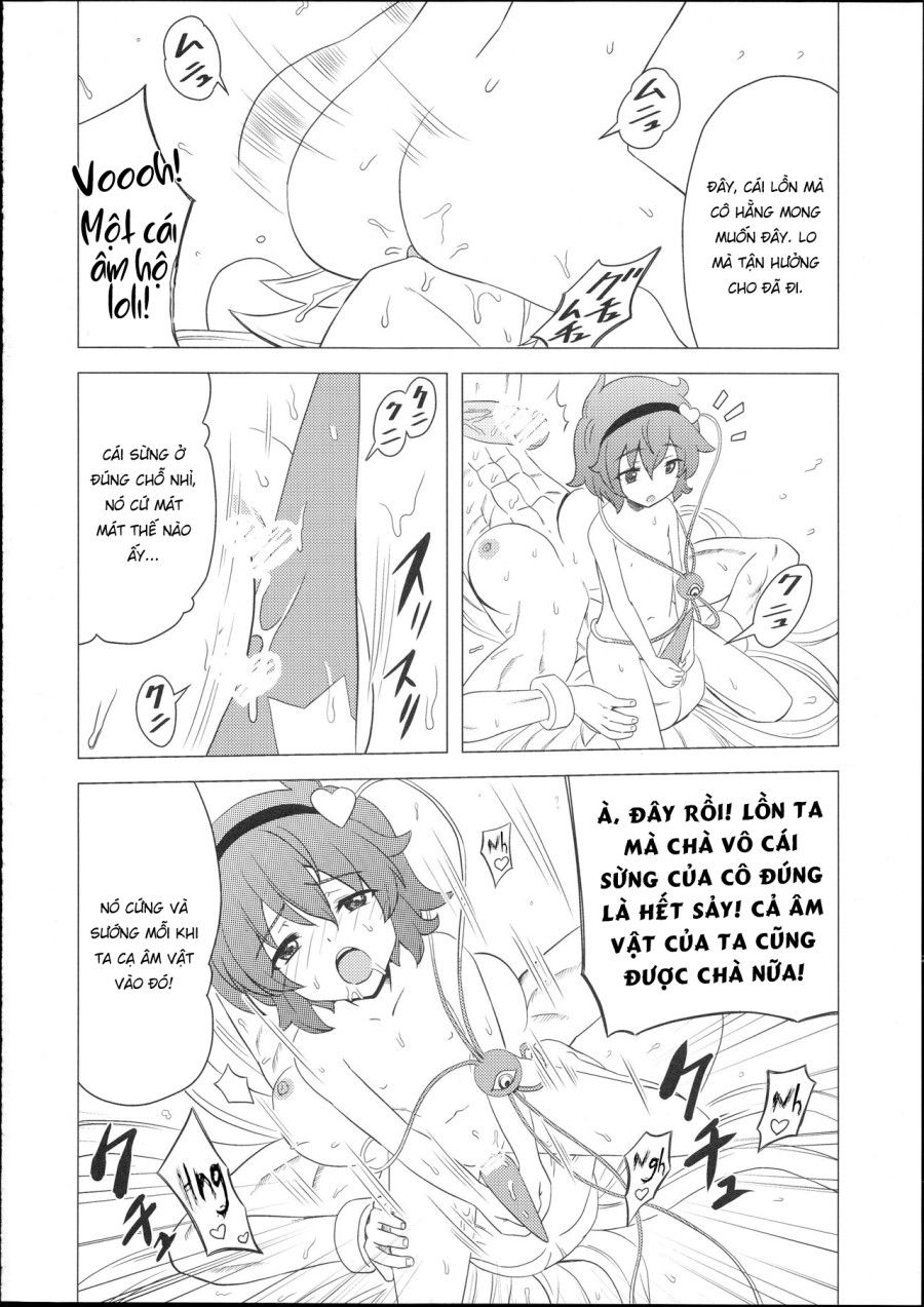 Satori-sama No Futanari Kinniku Kijo M Bakuro Oneshot page 14 - Giả Dược