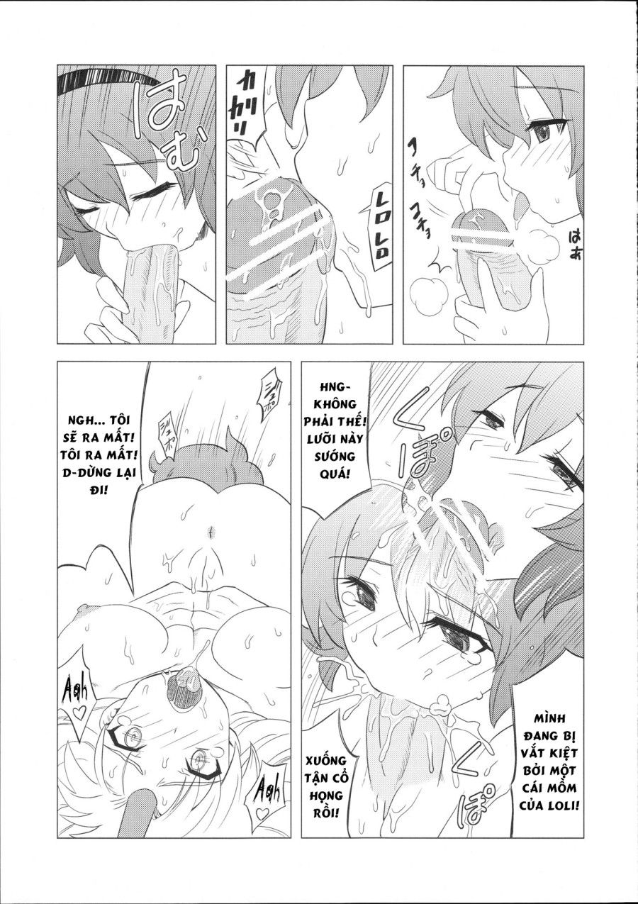 Satori-sama No Futanari Kinniku Kijo M Bakuro Oneshot page 17 - Giả Dược
