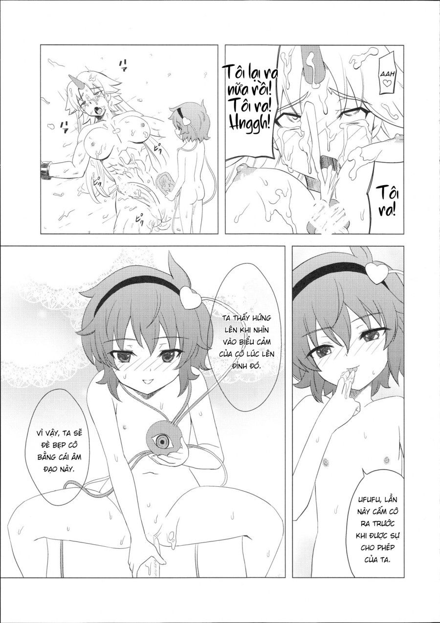 Satori-sama No Futanari Kinniku Kijo M Bakuro Oneshot page 21 - Giả Dược