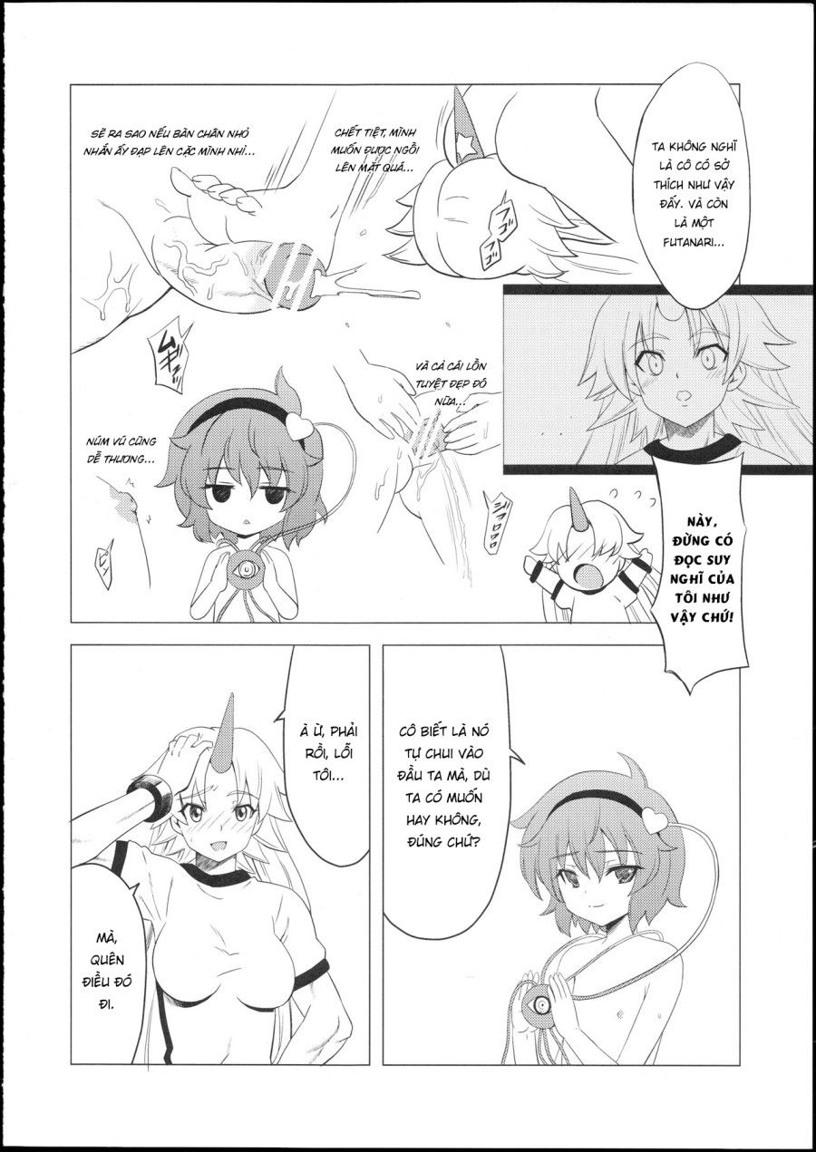 Satori-sama No Futanari Kinniku Kijo M Bakuro Oneshot page 8 - Giả Dược