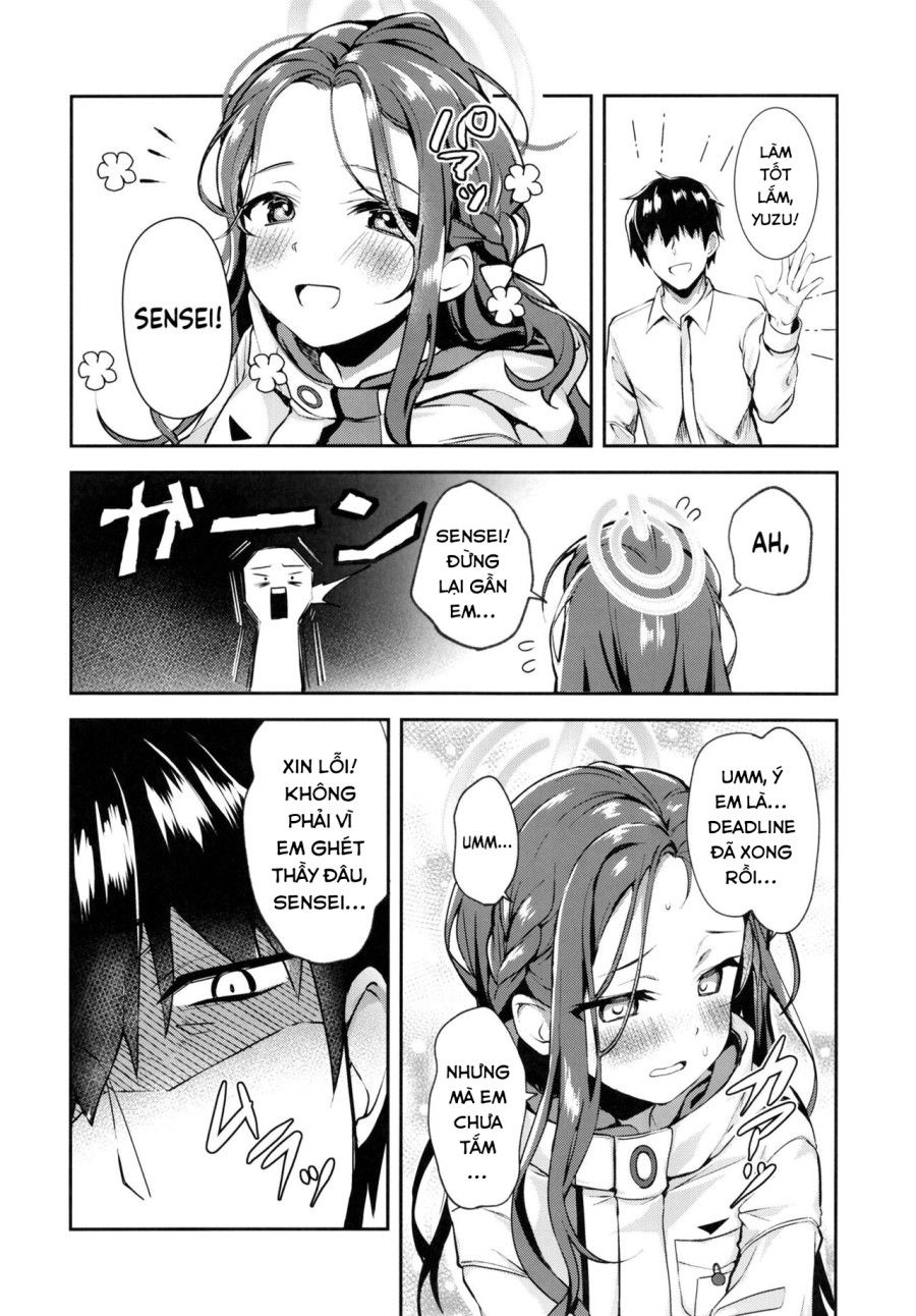Sau Khi Chạy Deadline Blue Archive Oneshot page 6 - Giả Dược