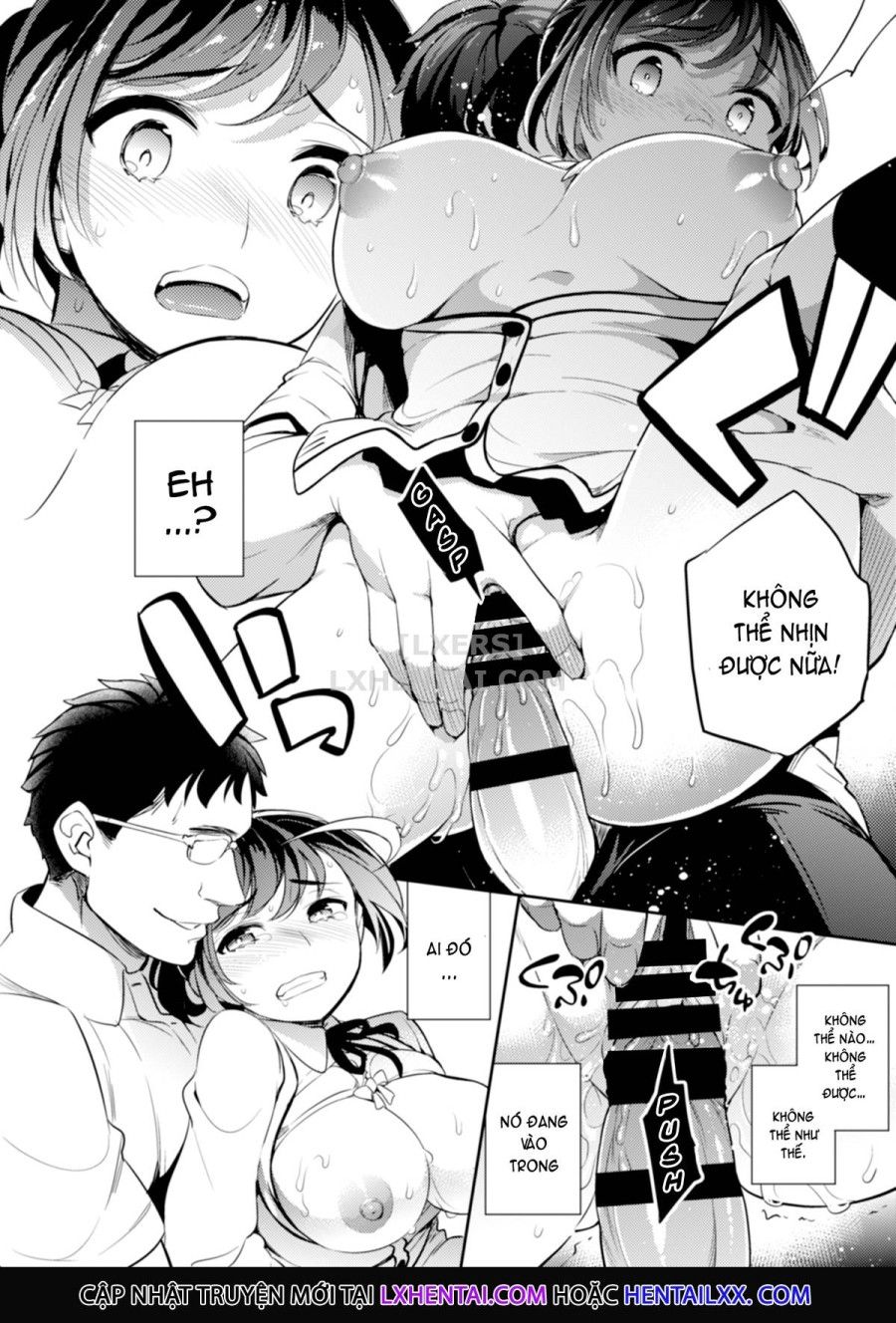 Sayuri - Kareshi To Hatsu H Mokuzen Ni Chikan Ni Ntr-reta Shoujo Chương 1 page 18 - Giả Dược