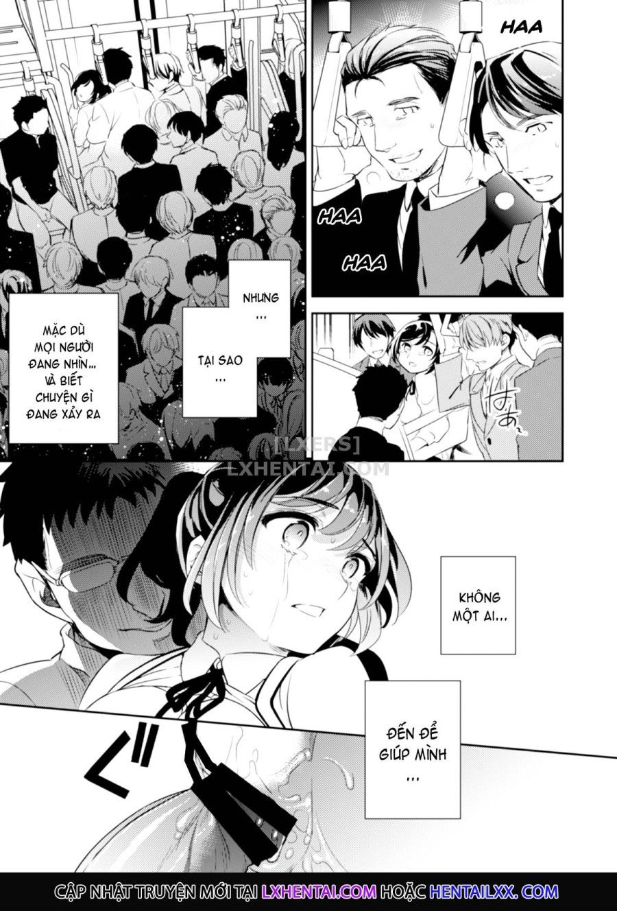 Sayuri - Kareshi To Hatsu H Mokuzen Ni Chikan Ni Ntr-reta Shoujo Chương 1 page 19 - Giả Dược