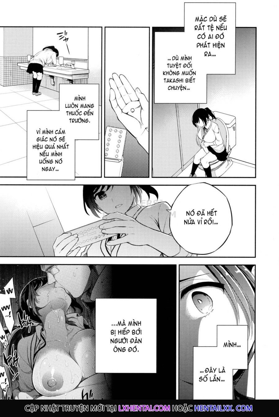 Sayuri - Kareshi To Hatsu H Mokuzen Ni Chikan Ni Ntr-reta Shoujo Chương 3 page 23 - Giả Dược