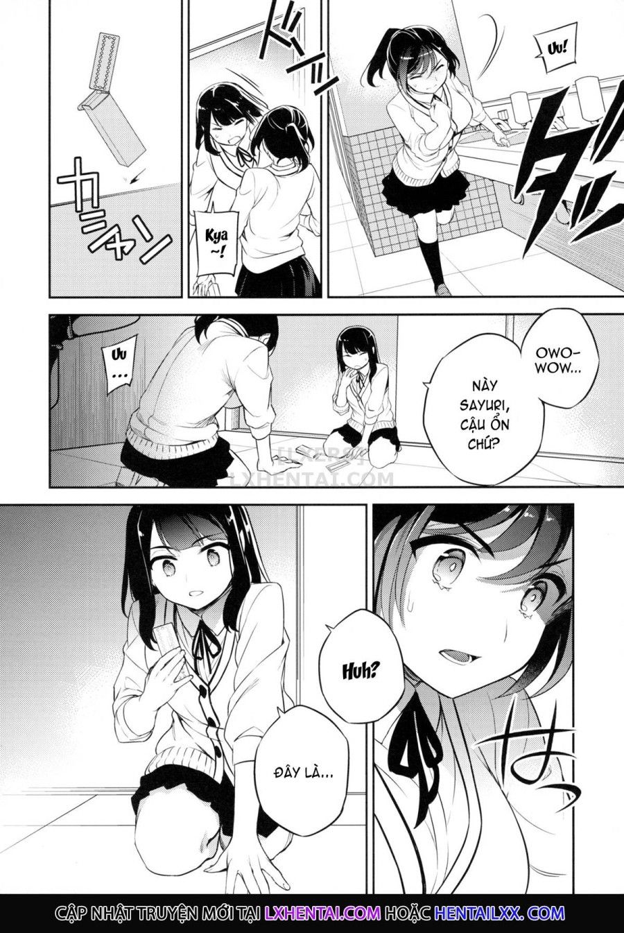 Sayuri - Kareshi To Hatsu H Mokuzen Ni Chikan Ni Ntr-reta Shoujo Chương 3 page 24 - Giả Dược