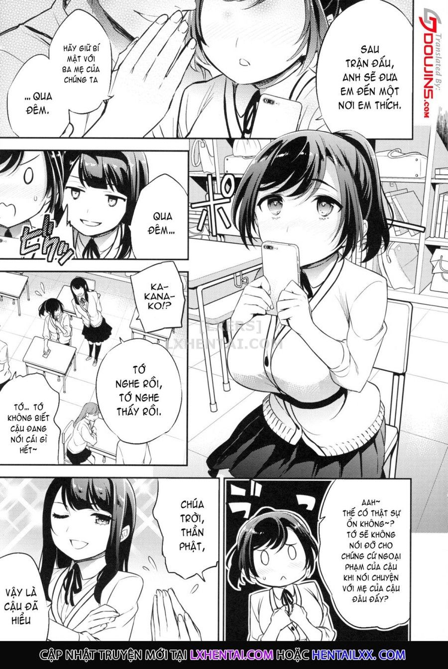 Sayuri - Kareshi To Hatsu H Mokuzen Ni Chikan Ni Ntr-reta Shoujo Chương 3 page 6 - Giả Dược