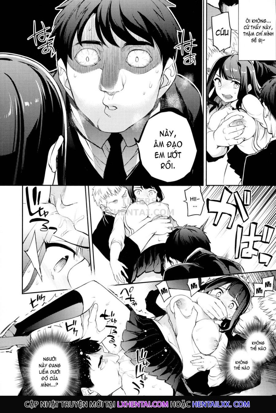 Sayuri - Kareshi To Hatsu H Mokuzen Ni Chikan Ni Ntr-reta Shoujo Chương 4 page 16 - Giả Dược