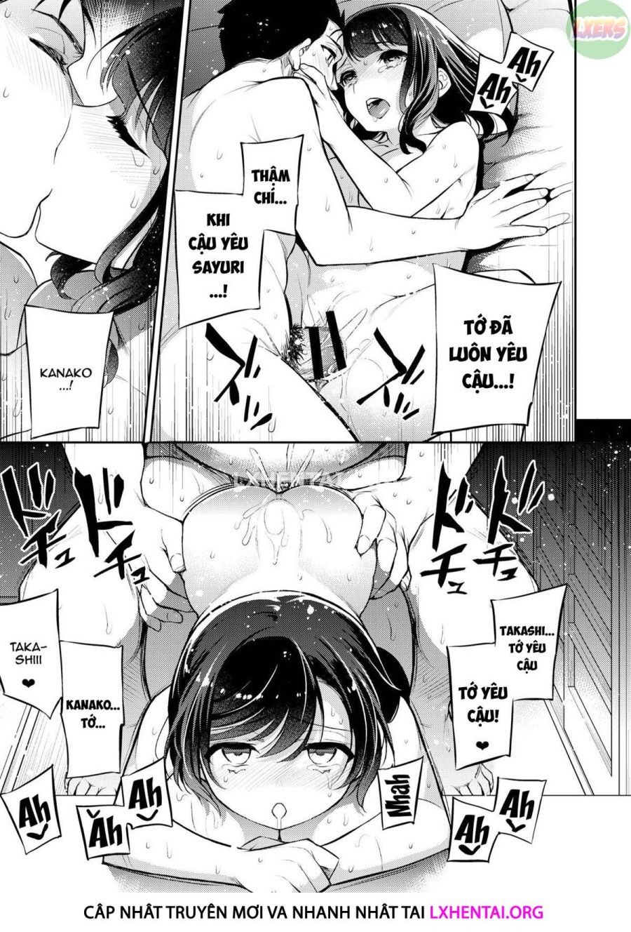 Sayuri - Kareshi To Hatsu H Mokuzen Ni Chikan Ni Ntr-reta Shoujo Chương 6 page 34 - Giả Dược