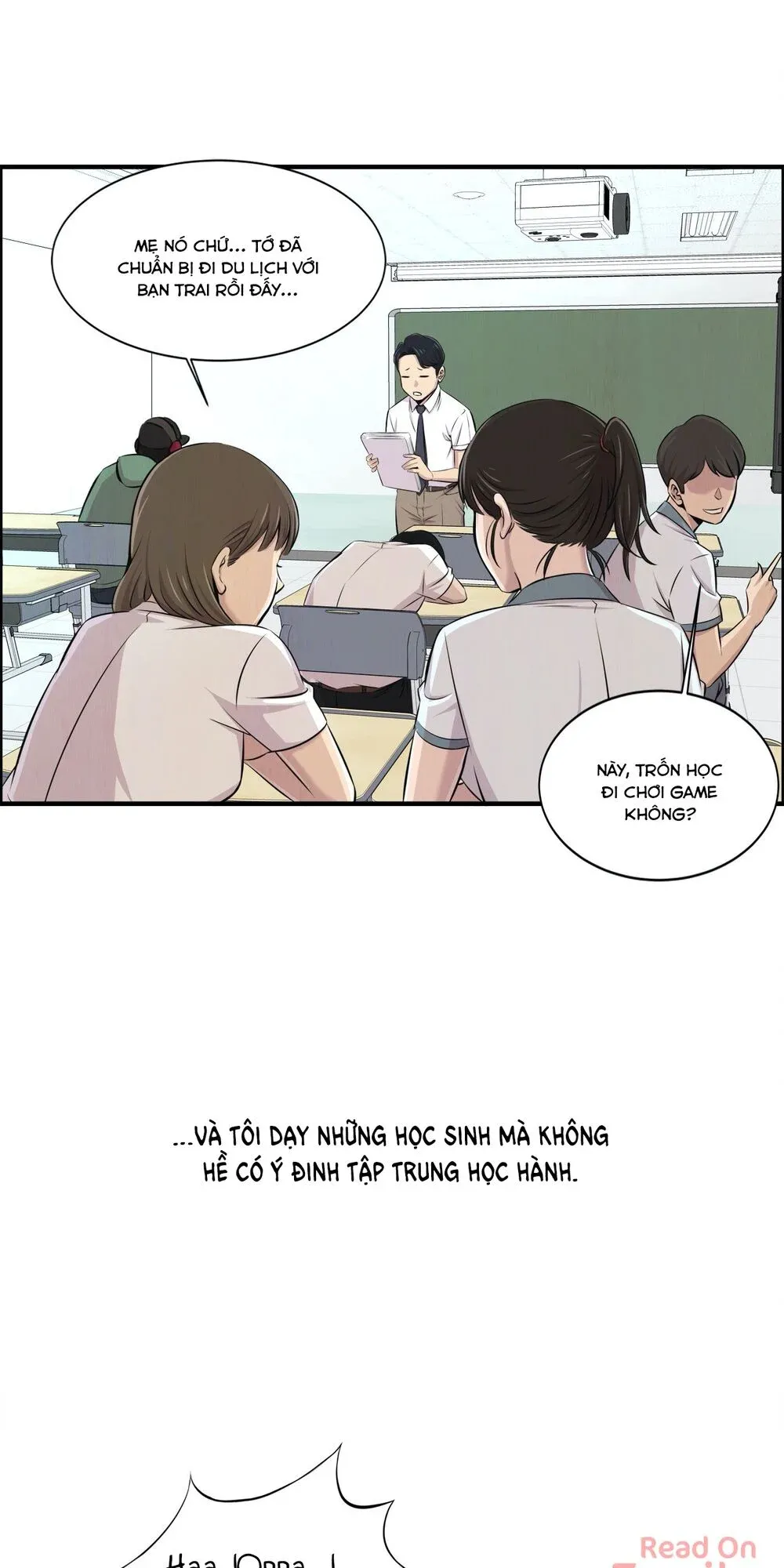 đọc truyện Scandal Trường Luyện Thi Chương 1 ảnh 7 tại Thiên Thai Truyện