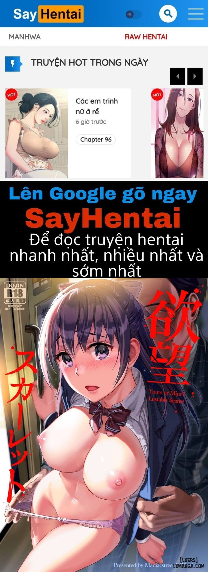 đọc truyện Scarlet Lust Oneshot Chương 1 ảnh 1 tại Truyện Dạ Ký