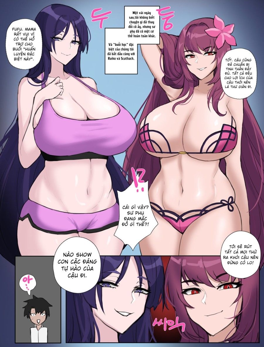 Scathach X Raikou Oneshot page 4 - Giả Dược