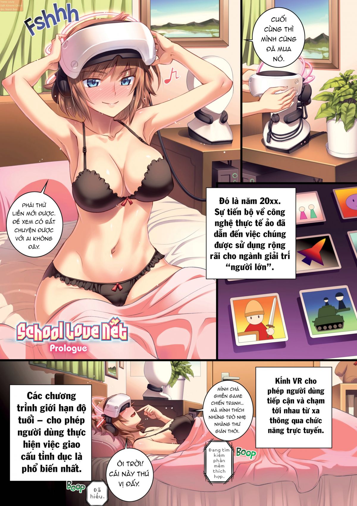 đọc truyện School Love Net Chương 1 ảnh 4 tại Thiên Thai Truyện
