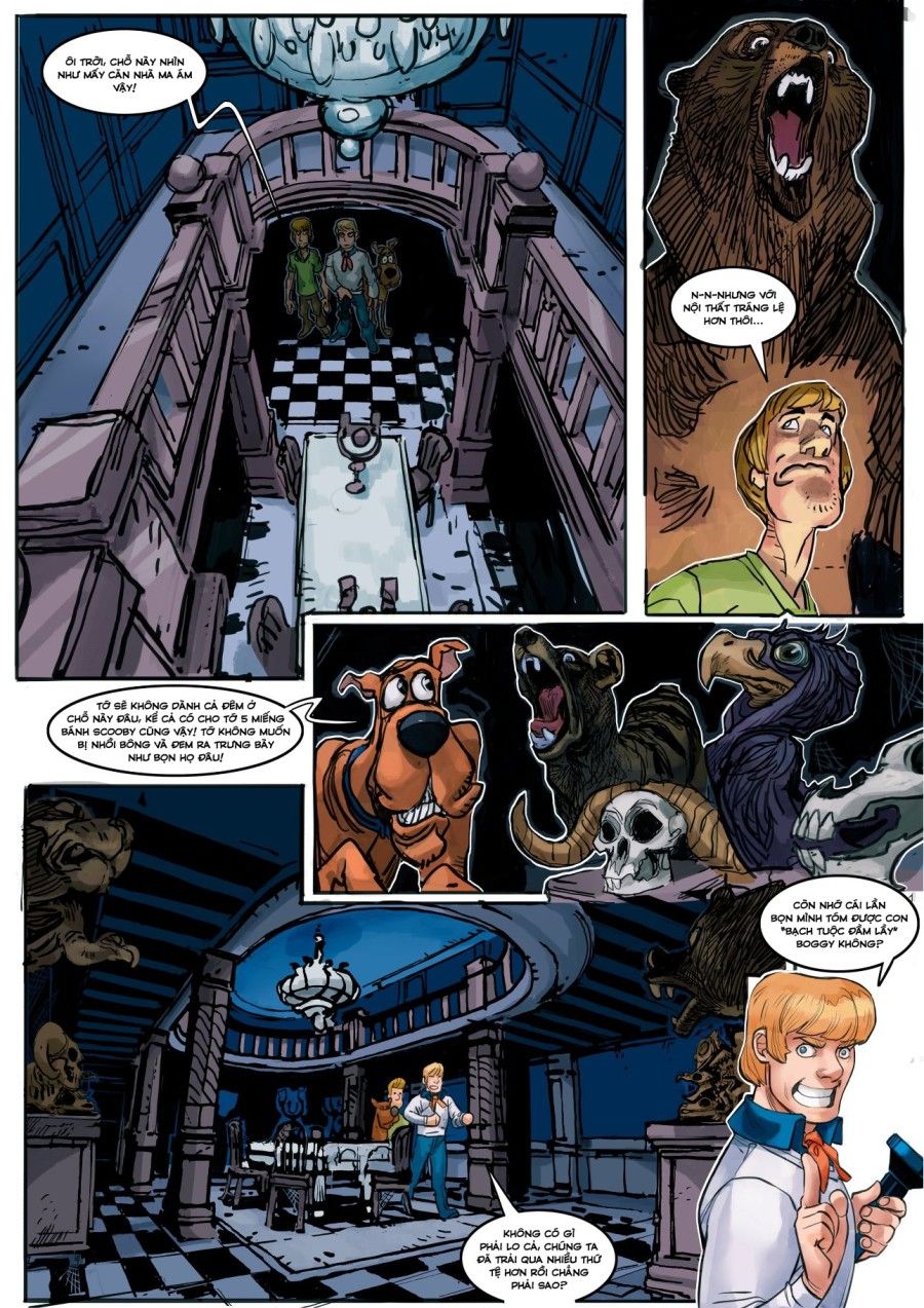 Scooby-doo: Ngôi Nhà Ma Ám Oneshot page 11 - Giả Dược