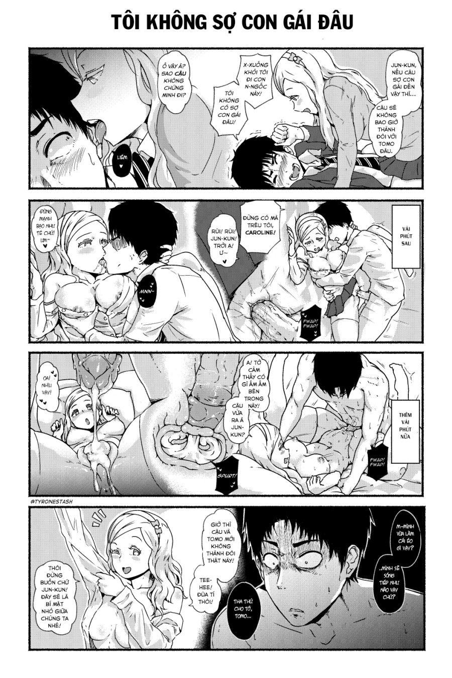 Sếch Tomo Bùng Lổ Oneshot page 5 - Giả Dược
