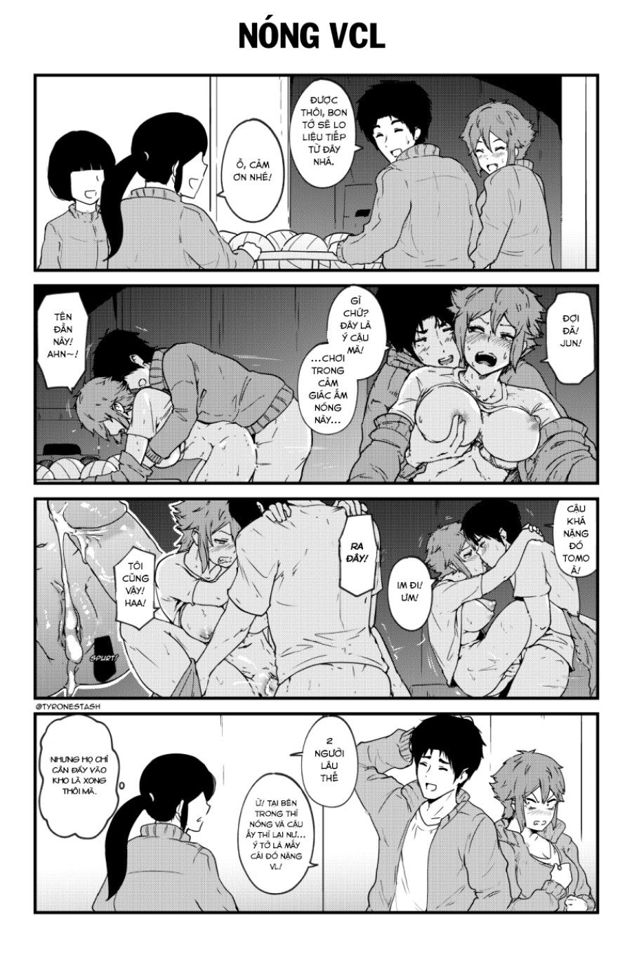 Sếch Tomo Bùng Lổ Oneshot page 7 - Giả Dược