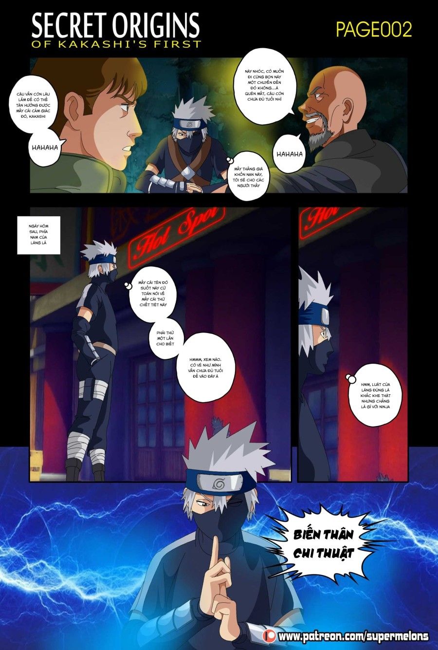 Secret Origins Of Kakashi’s First (naruto) Oneshot page 3 - Giả Dược
