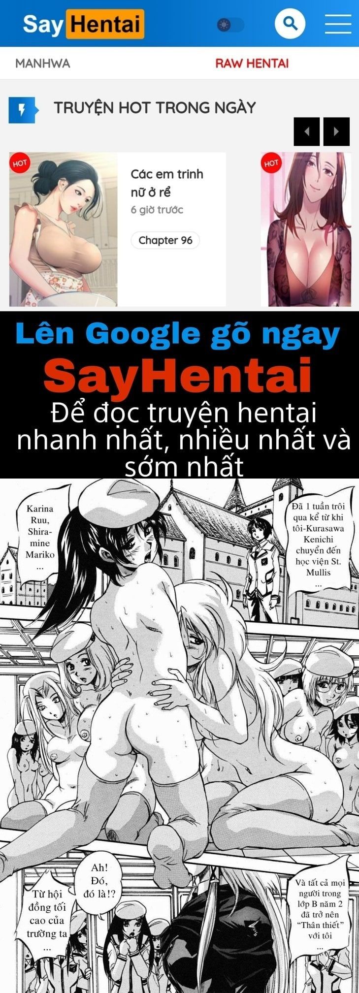 đọc truyện Sei Mullis Gakuin E Youkoso Chương 3 ảnh 1 tại Giả Dược