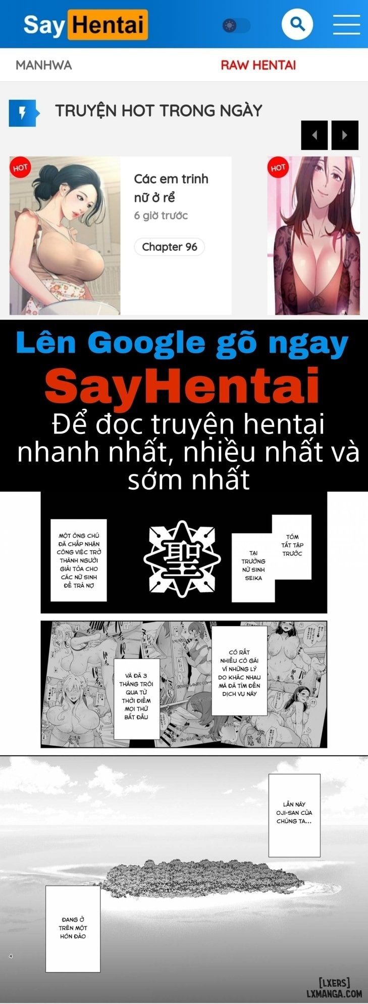 đọc truyện Seika Jogakuin Koutoubu Kounin Sao Oji-san Chương 6 ảnh 1 tại Giả Dược