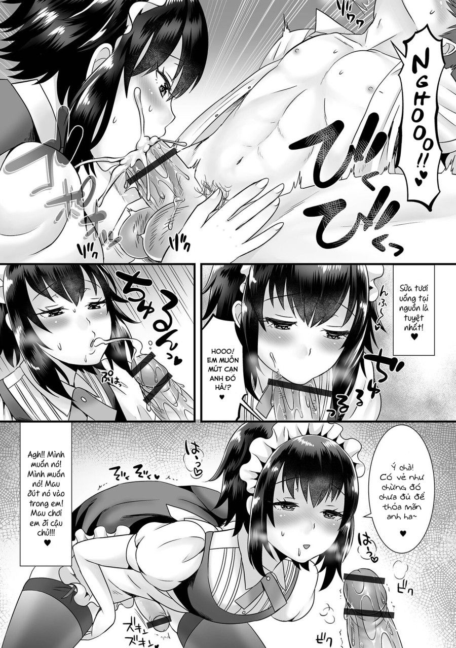 Seiki Sakushu Maid-san Oshigoto Desu Yo Oneshot page 12 - Giả Dược