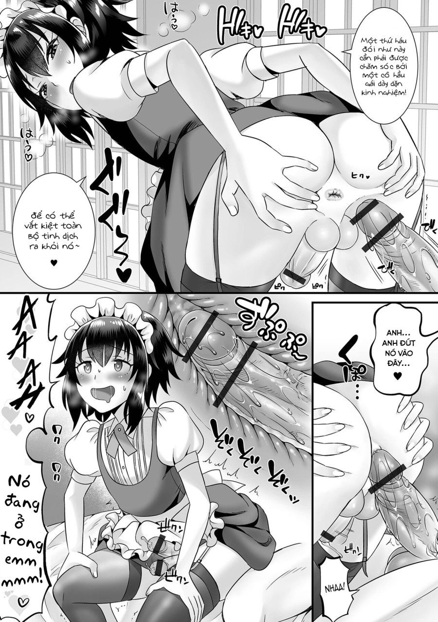 Seiki Sakushu Maid-san Oshigoto Desu Yo Oneshot page 13 - Giả Dược