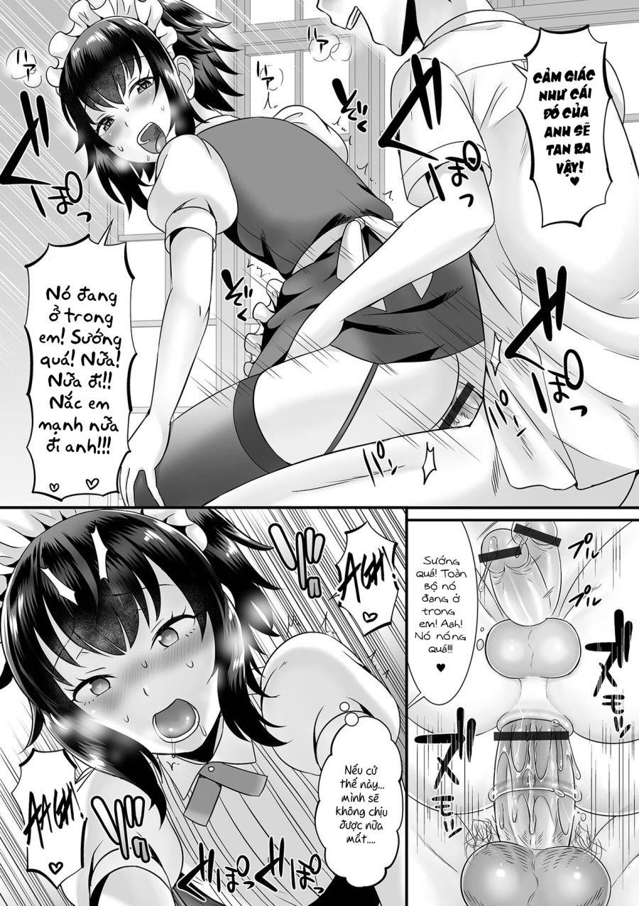 Seiki Sakushu Maid-san Oshigoto Desu Yo Oneshot page 14 - Giả Dược